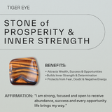 Fortune Charm – Tiger Eye Gift Set