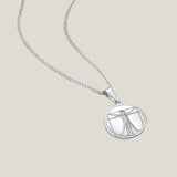 Vitruvian Amulet Necklace