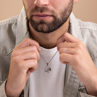 Vitruvian Amulet Necklace