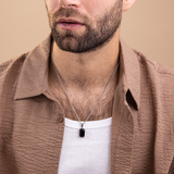 Onyx Amulet Necklace