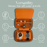 Luxury Watch Case - Orange