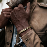 Dan Bracelet With Kids’ Names - Gold