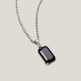 Onyx Amulet Necklace