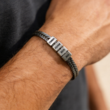 Dan Bracelet With Kids’ Names - Silver