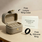 Silver Meteorite Band