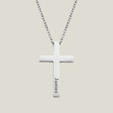 Cross Necklace - Silver
