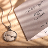 Creation Of Adam Amulet Necklace