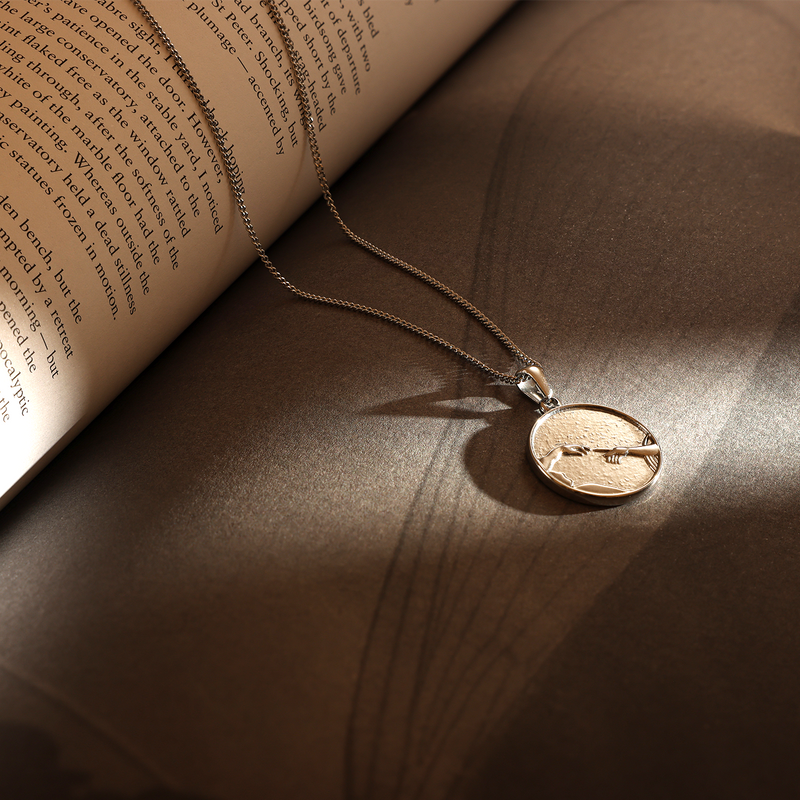 Creation Of Adam Amulet Necklace