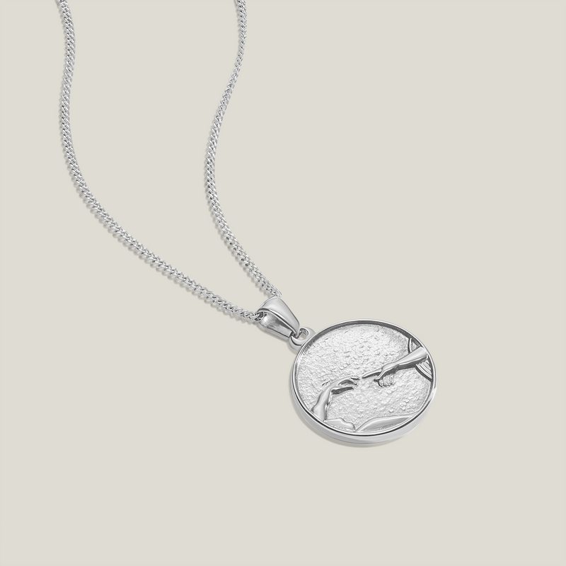 Creation Of Adam Amulet Necklace