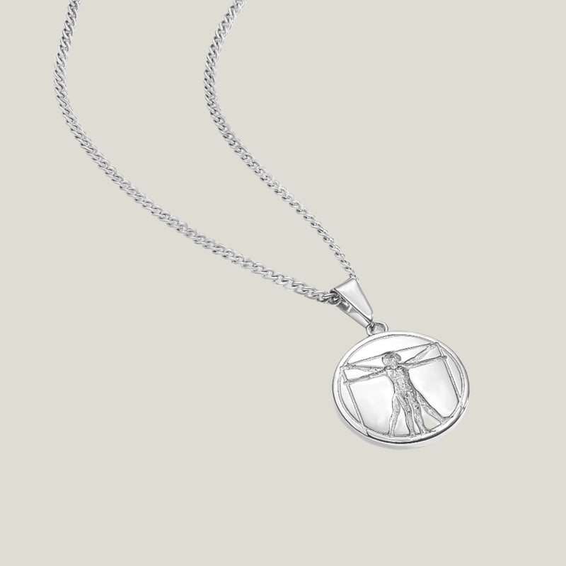 Vitruvian Amulet Necklace