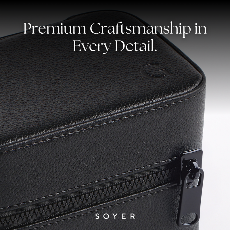 Luxury Watch Case Black And Orange