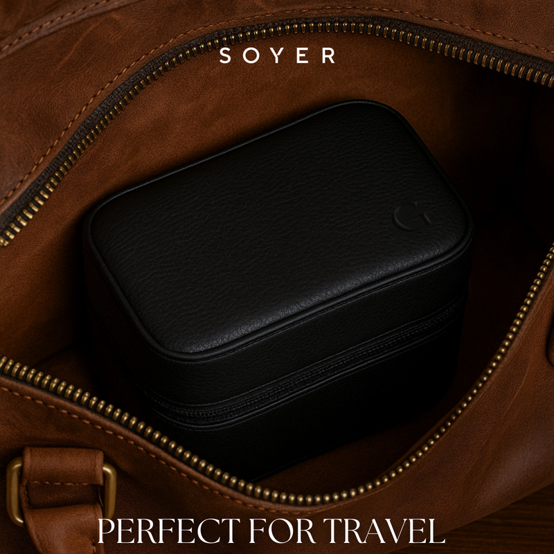 Luxury Watch Case Black And Orange