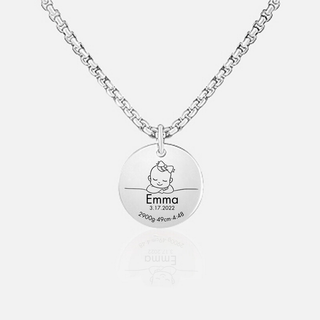 My Baby Necklace - Silver