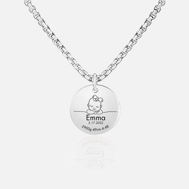 My Baby Necklace - Silver