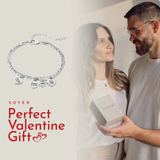 Olivia Bracelet - Mom bracelet with kid's names - Silver