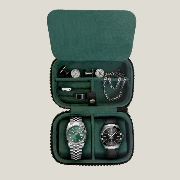 Luxury Watch Case Green