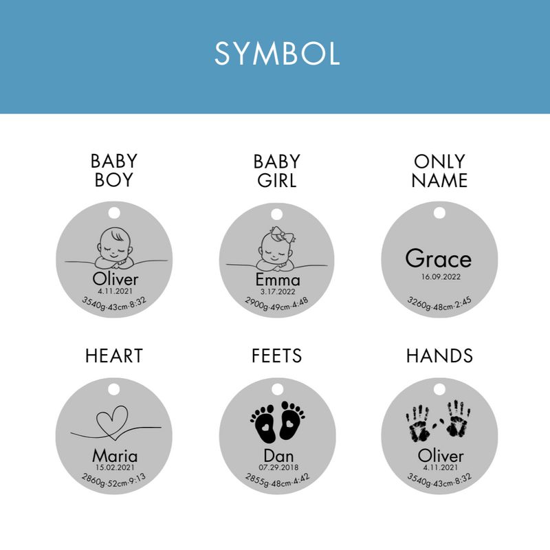My Baby Necklace - Silver