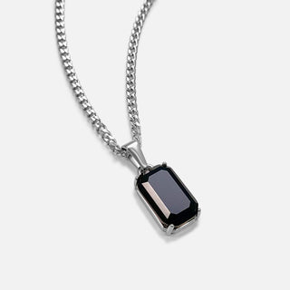 Onyx Amulet Necklace