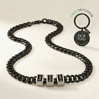 Dylan Necklace Gift Set – Black