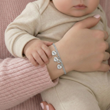 Olivia Bracelet - Mom bracelet with kid's names - Silver