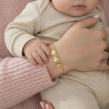 Olivia Bracelet - Mom bracelet with kid's names - Gold
