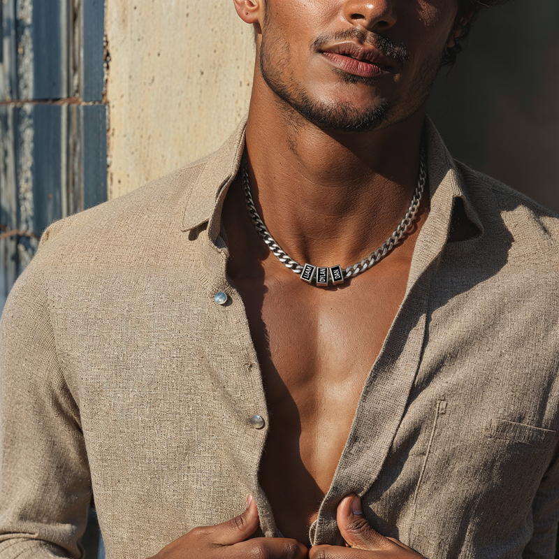 Dylan Necklace - Silver