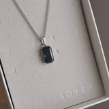 Onyx Amulet Necklace