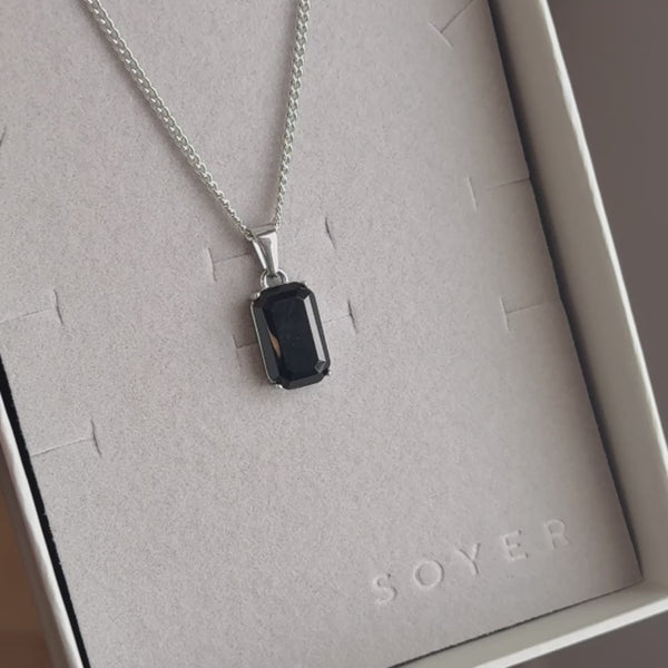 Onyx Amulet Necklace