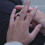 Black Tungsten Koa Band