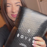 Forever Yours: Men's Engraved Bracelet - Black