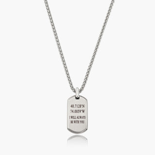 Zane Necklace - Silver