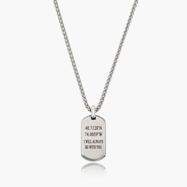 Zane Necklace - Silver
