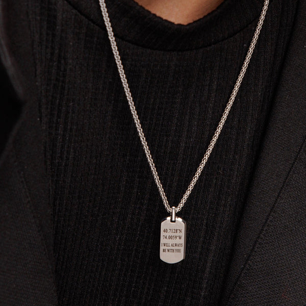 Zane Necklace - Silver
